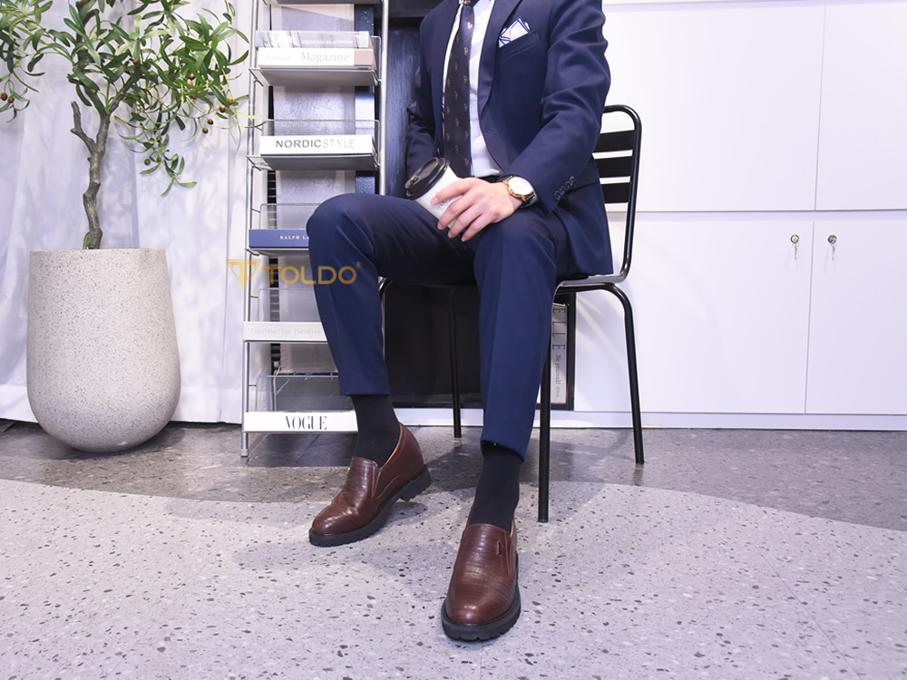 Giày cao 10cm da mềm siêu nhẹ 13